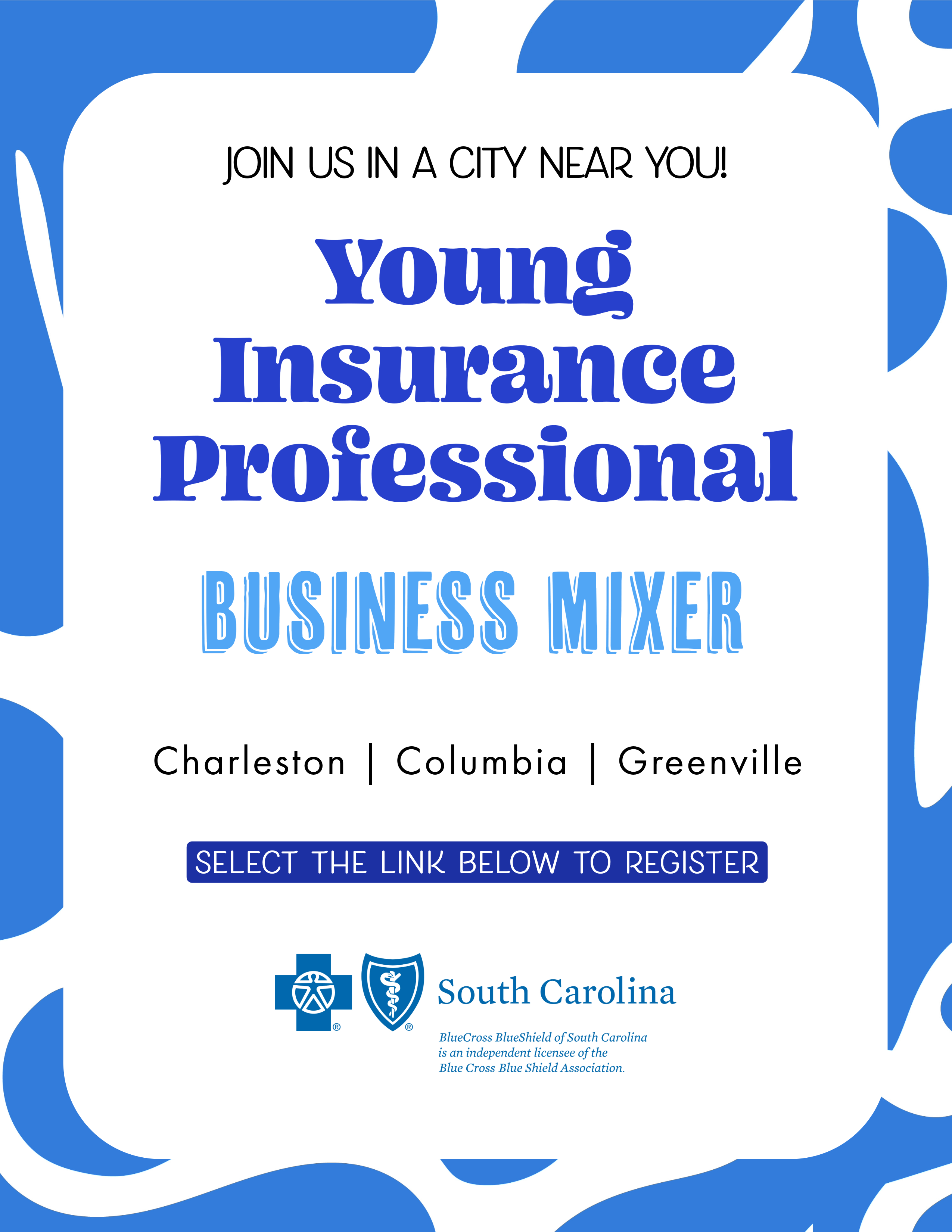 Young Insurance Professional Business Mixer Flyer